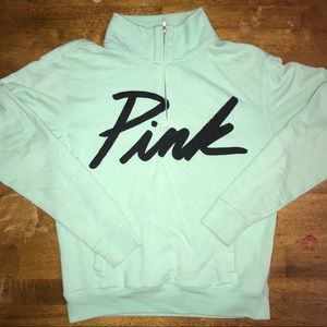 Pink Victoria’s Secret quarter zip
